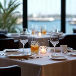 Dine-in setup