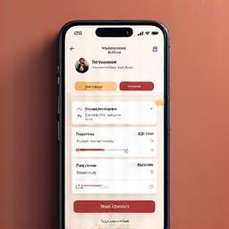Mobile reservation screen
